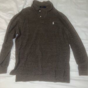 Polo Ralph Lauren Brown Long Sleeve Shirt